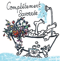 logo complètement savonnée contraste couleur