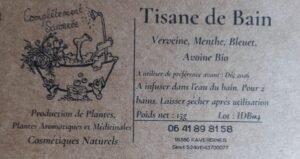 Tisane de Bain tisane de bain