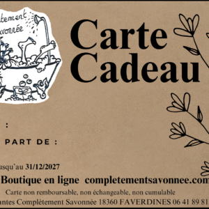 carte cadeau boutique